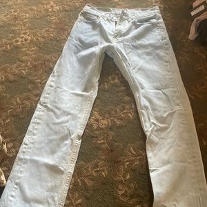 levi's 505! 31/32! Light wash, bleached! Bought, but appear to never be worn!!